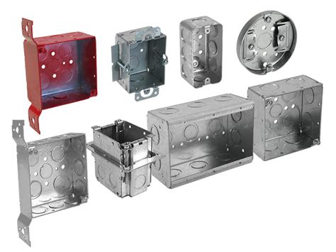 low voltages metal boxes to house power supply|electrical box sizes.